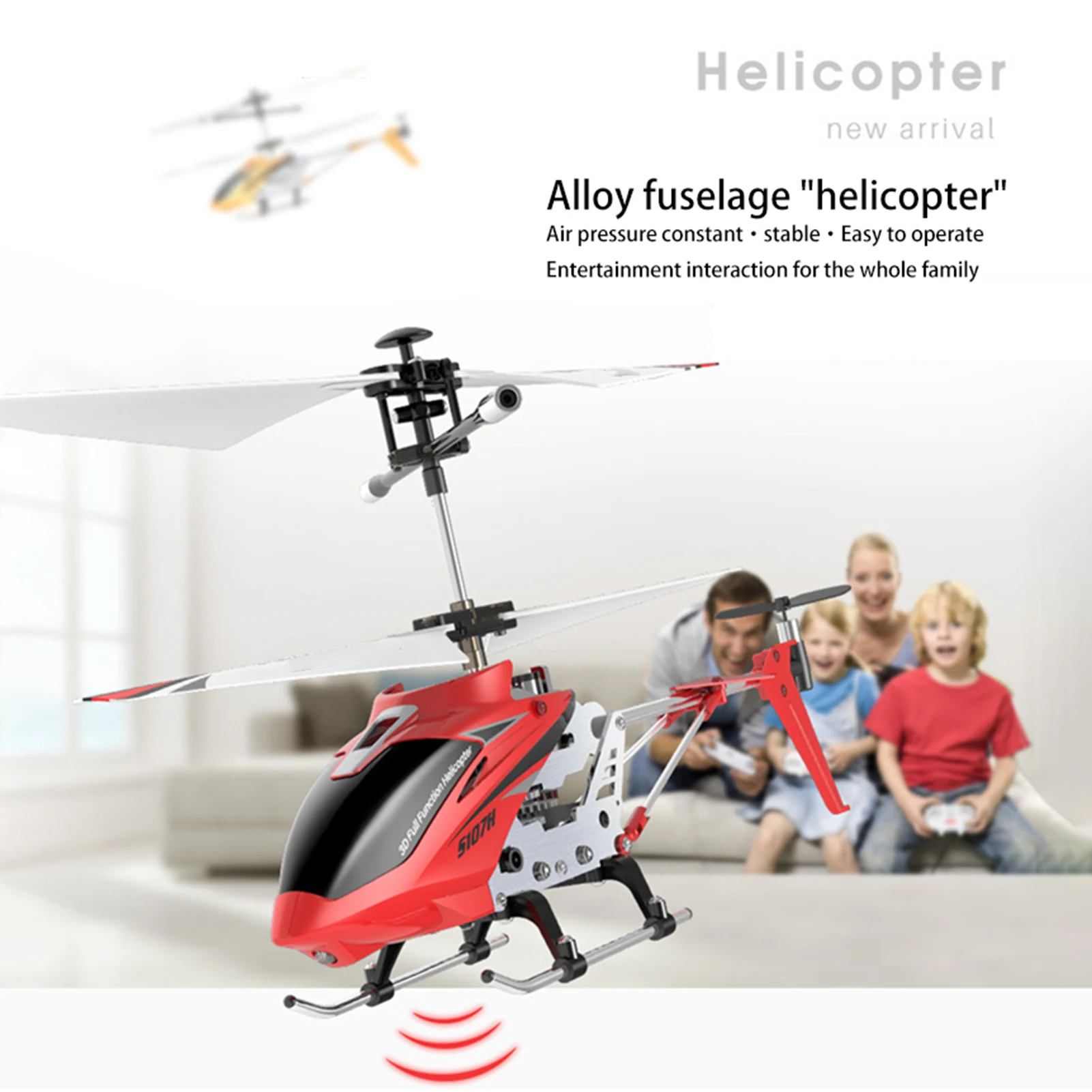 SYMA RC Helicopter Remote Control Helicopter Mini RC Toy for Kids Auto-hover Gyro Stabilization One-key Takeoff Landing