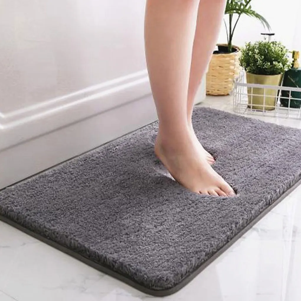 Polyester Stylish And Functional Machine Washable Carpet Is Must-have For Any Modern Bathroom