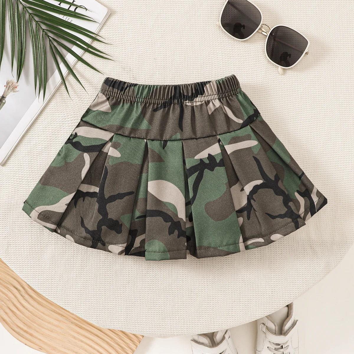 3-24 Months Baby Girl Half Skirt Children\'s Camouflage Clothing Summer Versatile Short Skirs Girl Special Forces Clothing