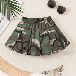 3-24 Months Baby Girl Half Skirt Children's Camouflage Clothing Summer Versatile Short Skirs Girl Special Forces Clothing