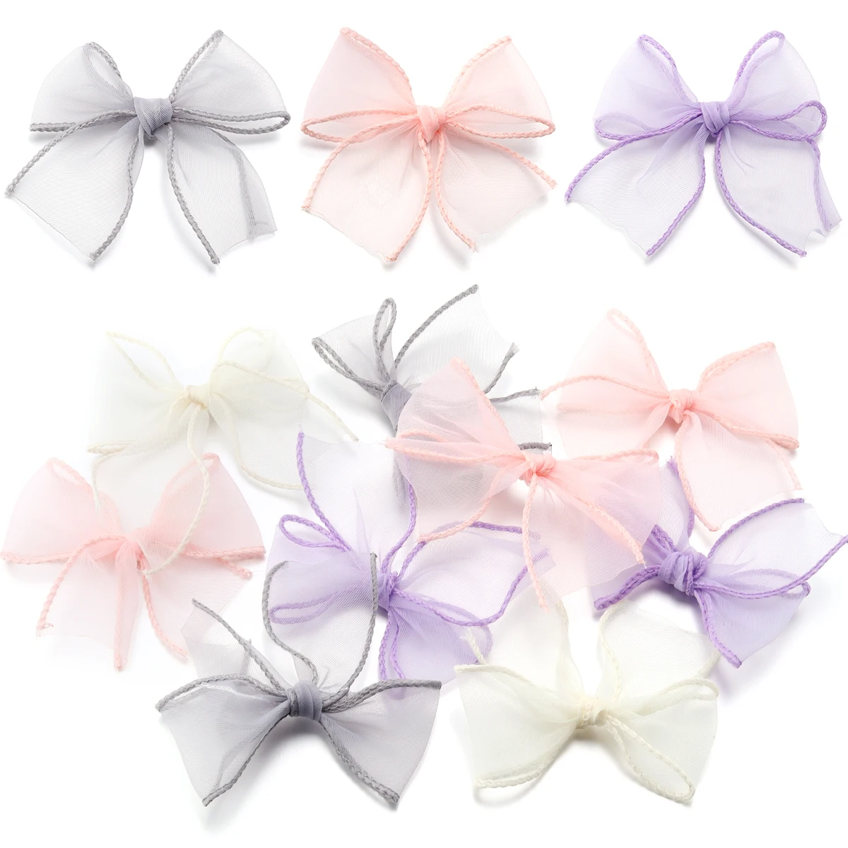 10 Buah/Lot Busur Pita Benang  - Ribbon Bow Gift ulasan dan harga
