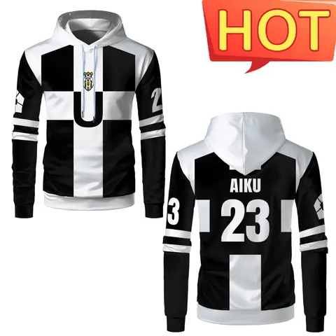 2025 Blå Lock Ubers Tröja Fotboll Träningsoverall Cosplay Uniformer Barou Aiku Lorenzo Hoodie Unisex Uber Tröjor 100-6XL Hoodies 10 best sales fotbollströja - №9