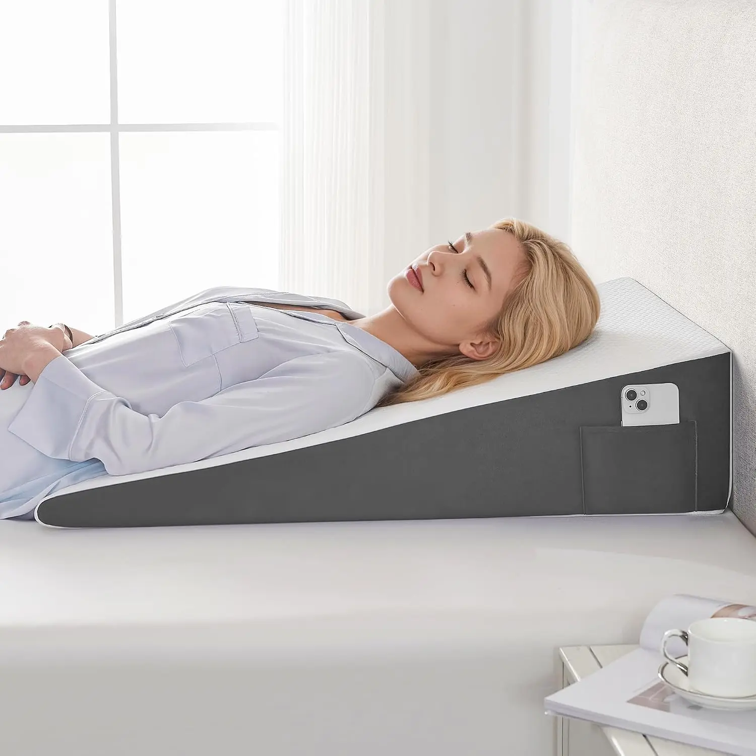 Extra-Long Wedge Pillow 34