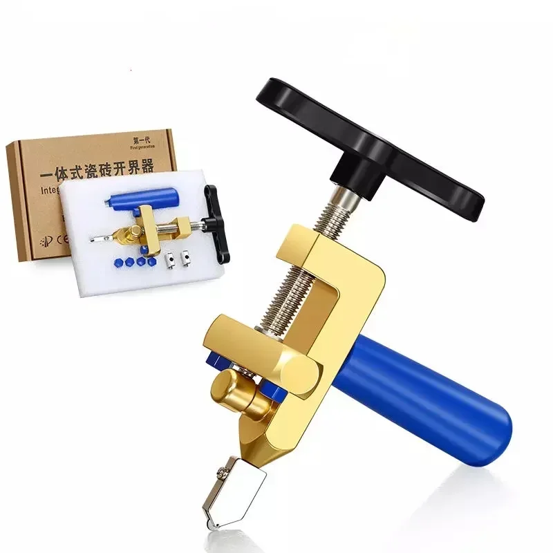 2 in 1 Glass Ceramic Tile Cutter with Knife Wheel Diamond Roller Cutter Cutting Machine Opener Breaker Tools Accessories