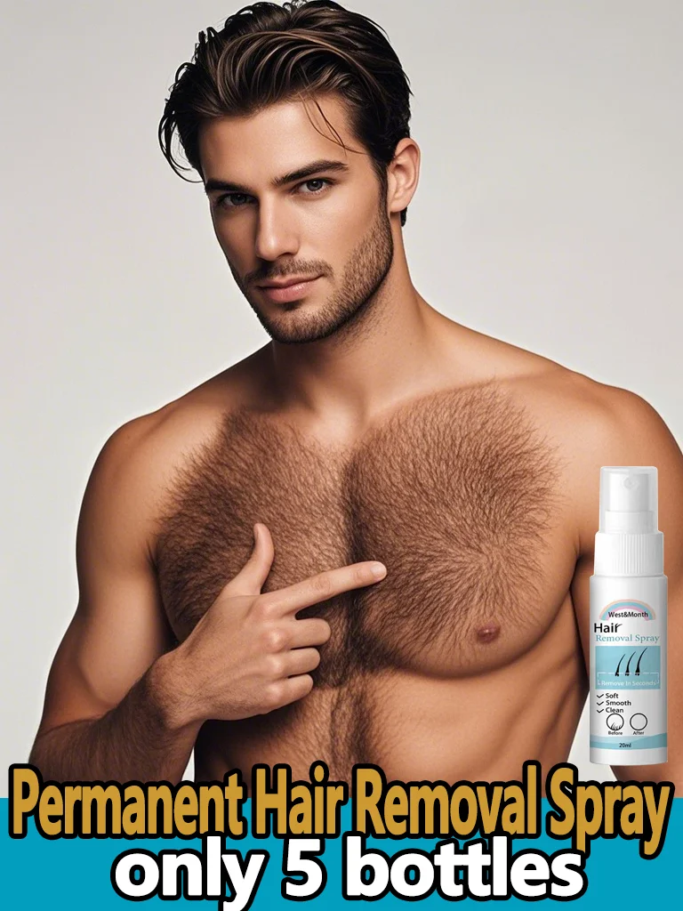 Pain-Free Hair Removal Spray Gentle on Skin No Razor Burns or Cuts Prevents Ingrown Hairs Hydrating & Nourishing