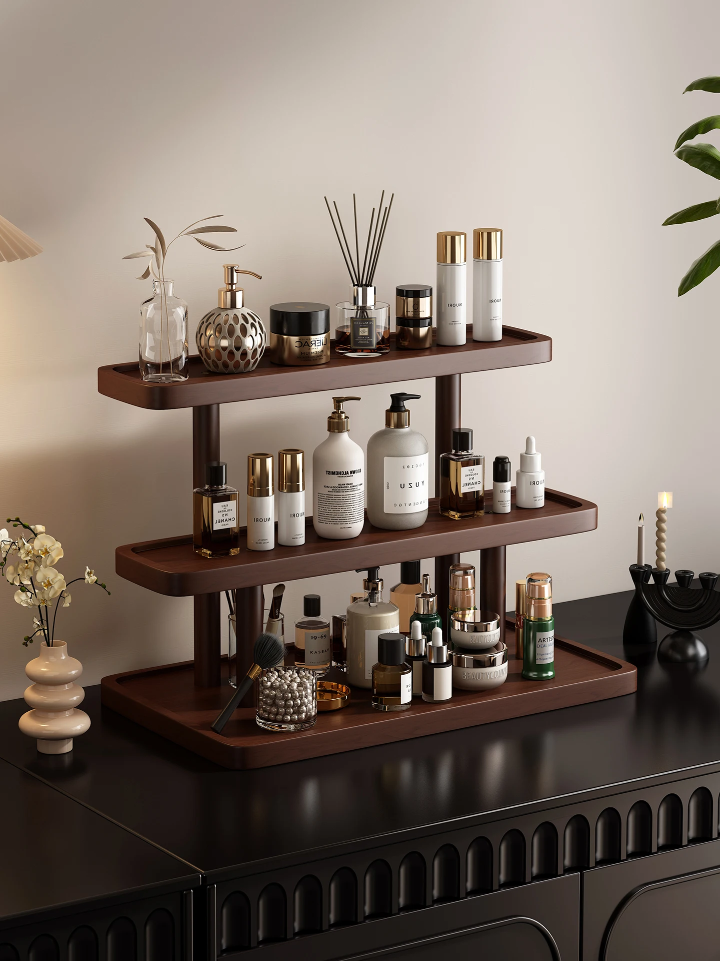 

Ретро Sle деревянный ящик для хранения косметики, дисплей для духов, Ra Room Rvation, небольшой предмет, органайзер для ювелирных изделий, сова