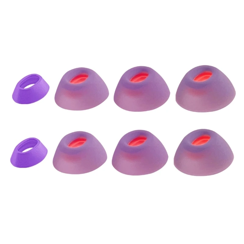 Dicas orelha silicone fones ouvido para sintonizar fones ouvido compatíveis com