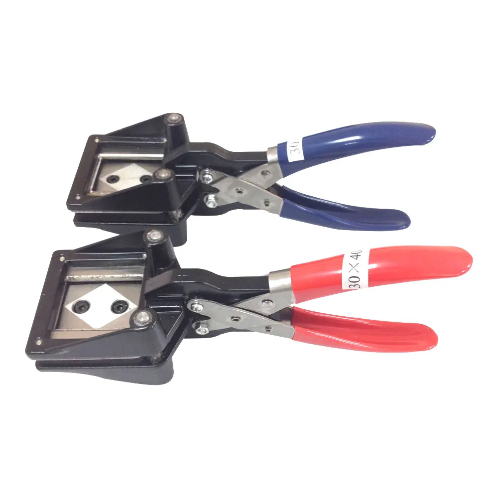 25x25/32x22/32x25/30x40/32x40/35x45/40x60/50x50/50x70 Hand Held Passport ID License Photo Picture Punch Cutter Cutting Tools