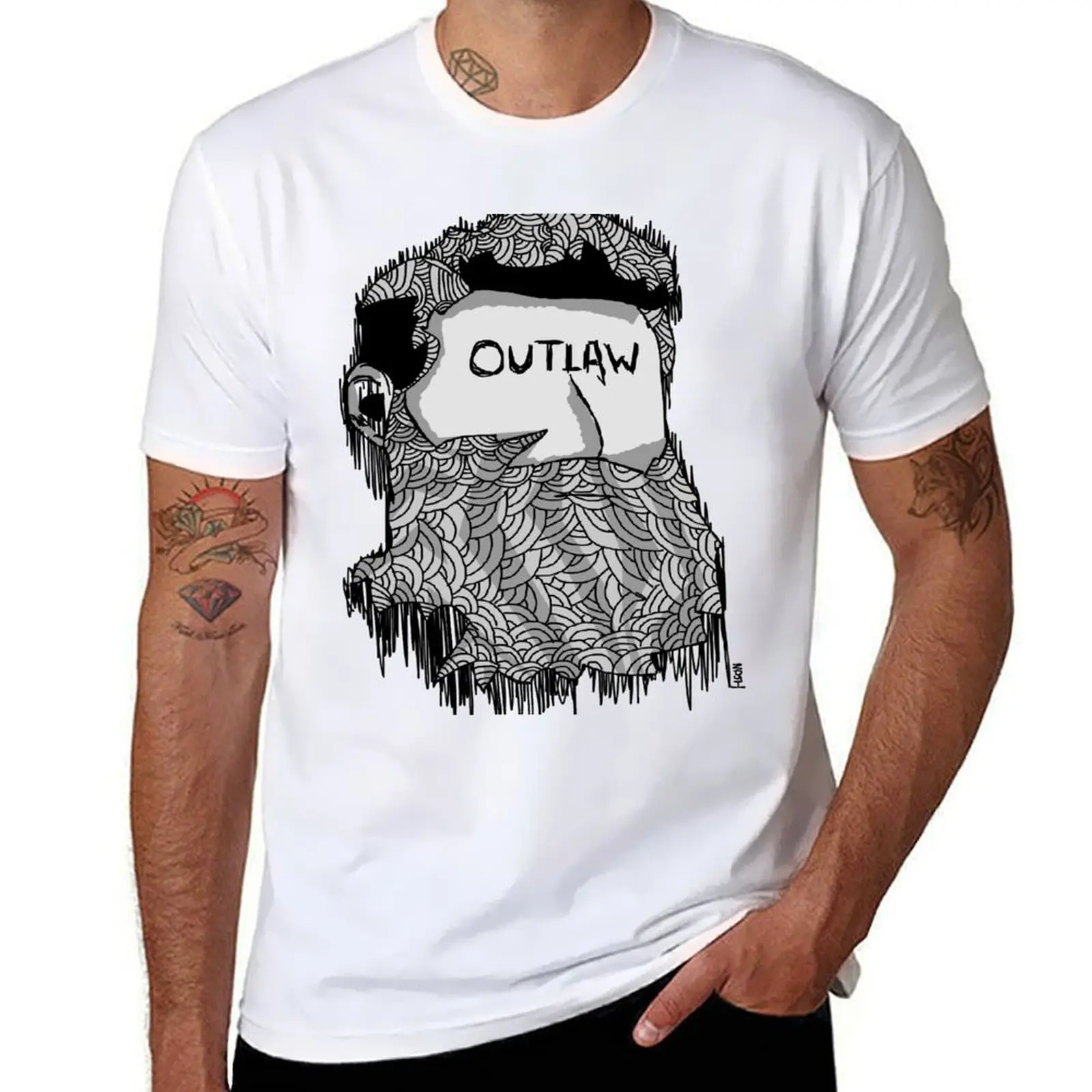 

Outlaw T-Shirt t shirts designer graphic t shirts for man t shirts for man cotton funny T-Shirt