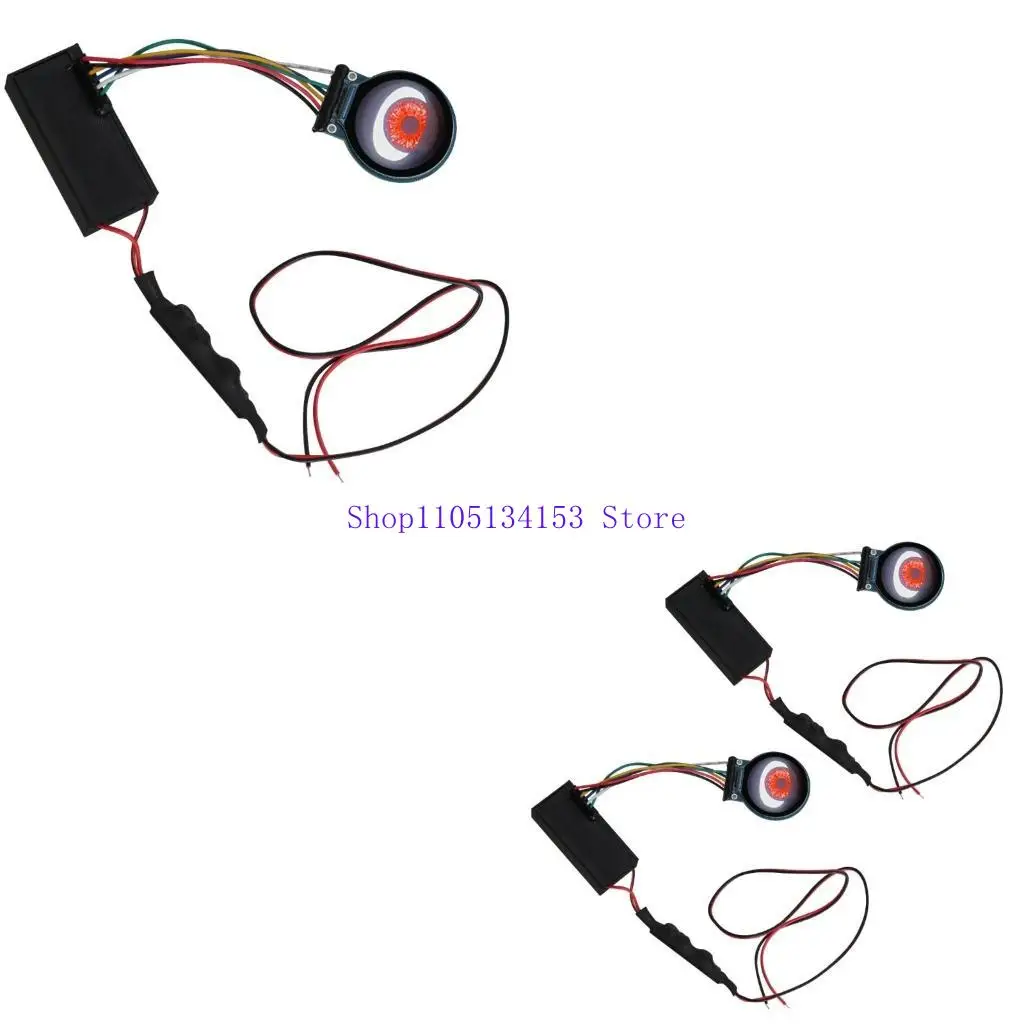 

HG89 Динамические демоны Eye Car Motorcle Motorcle Furlight Assembly Automotive Lames Модернизация дьявола фар для глаз режимы