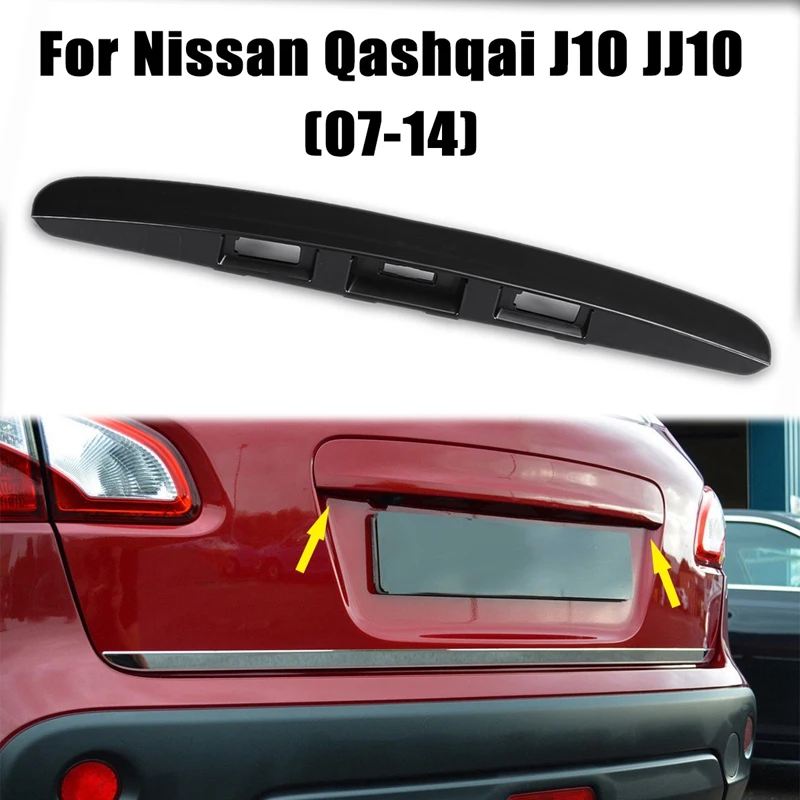 Rear Tailgate Boot Lid Handle Without I-Key Camera Hole for Nissan Qashqai J10 2007 2008 2009 2010 2011 2012 2013 2014