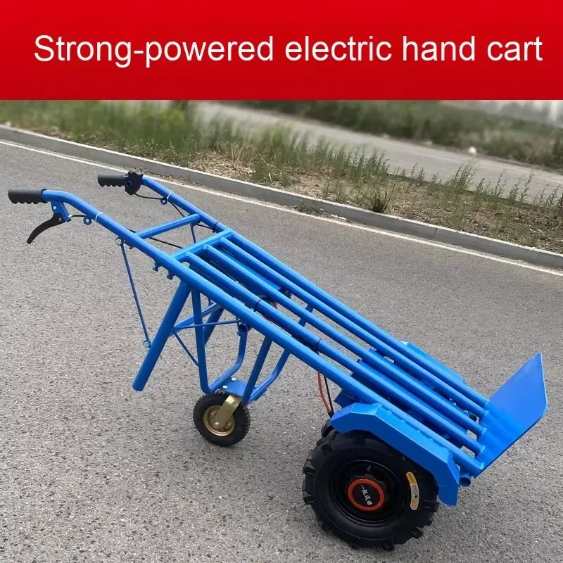 Heavy Duty Electric Trolley for Construction Site and Household Use with Core Motor Agricultural Transporter Tractor Electric