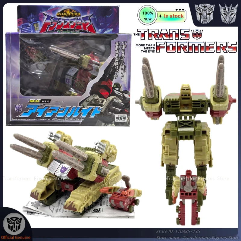 Originale di Marca Nuovo Trasformatore Robot Giocattoli MD-03 Devastator Ironhide G1 Film Cartoon Action Figure Anime Modello Popolare Bambola Regalo