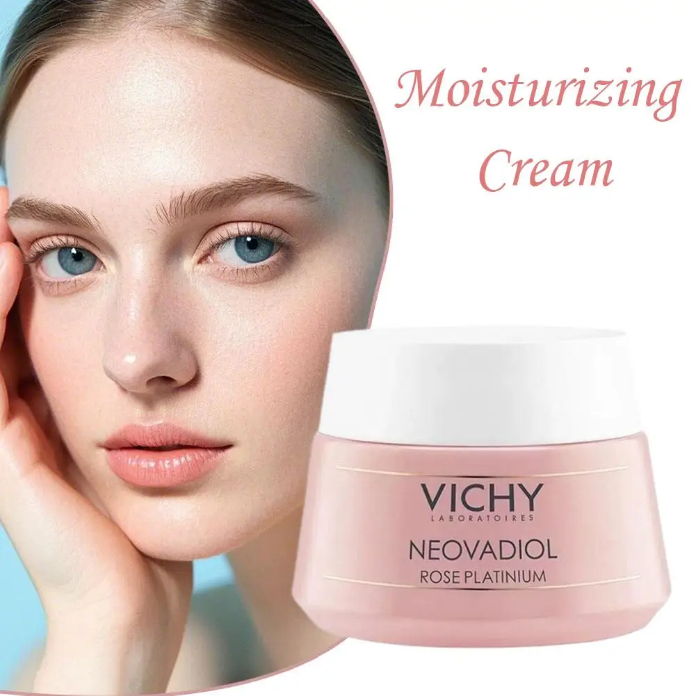 كريم الوجه المرطب من فيشي روز يحتوي على بروتين في حالة سكر Lalagide يعزز مرونة الجلد، قفل ترطيب عميق للعناية بالبشرة بالمياه