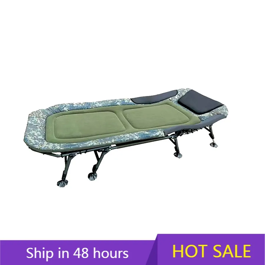 

POWER LEAP Lightweight Cotton Portable Folding Adjustable Picnic Beach Camping Chair Bed