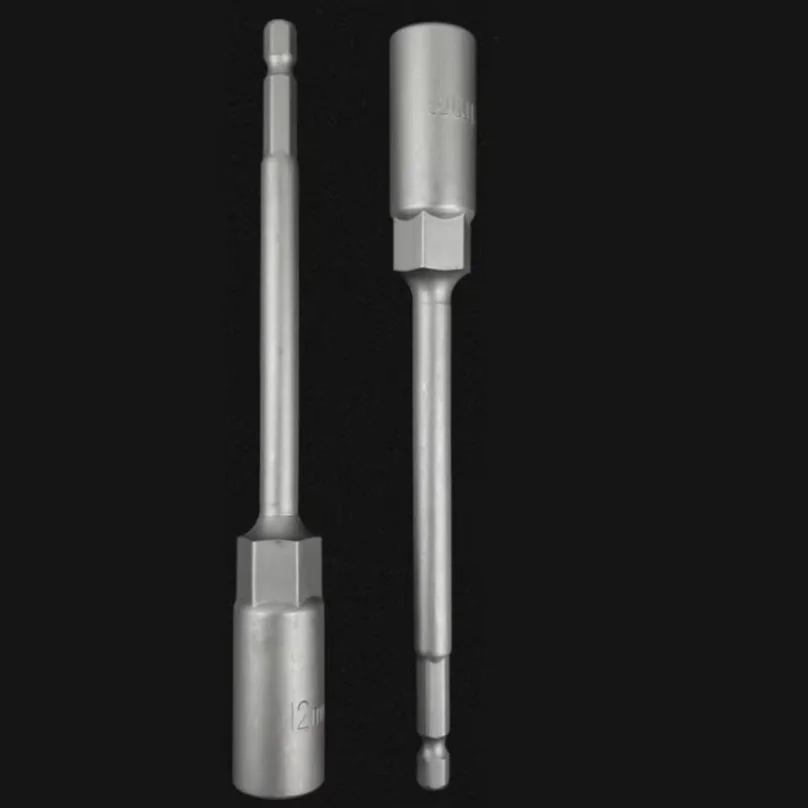 Electric Drill Socket Head Bolt Nut Driver Bit Impact Drill Bits Adapter Wrench Extension Bar 150mm 8-14mm Home Repair Tool