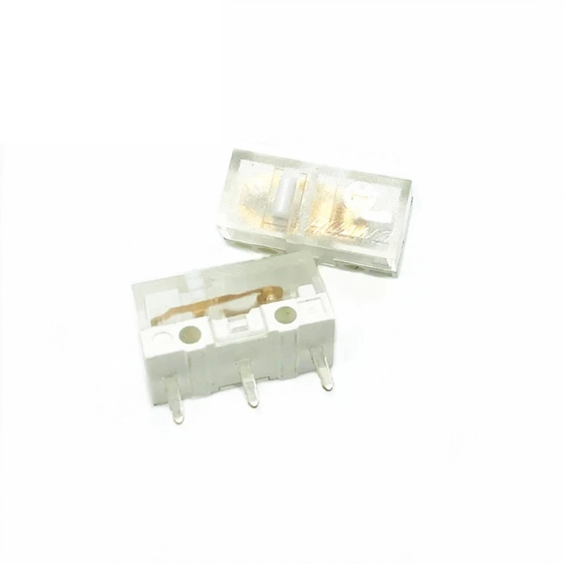 2 PCS Microswitch Subminiatura Compatível Mouse Botão Esquerdo Direito