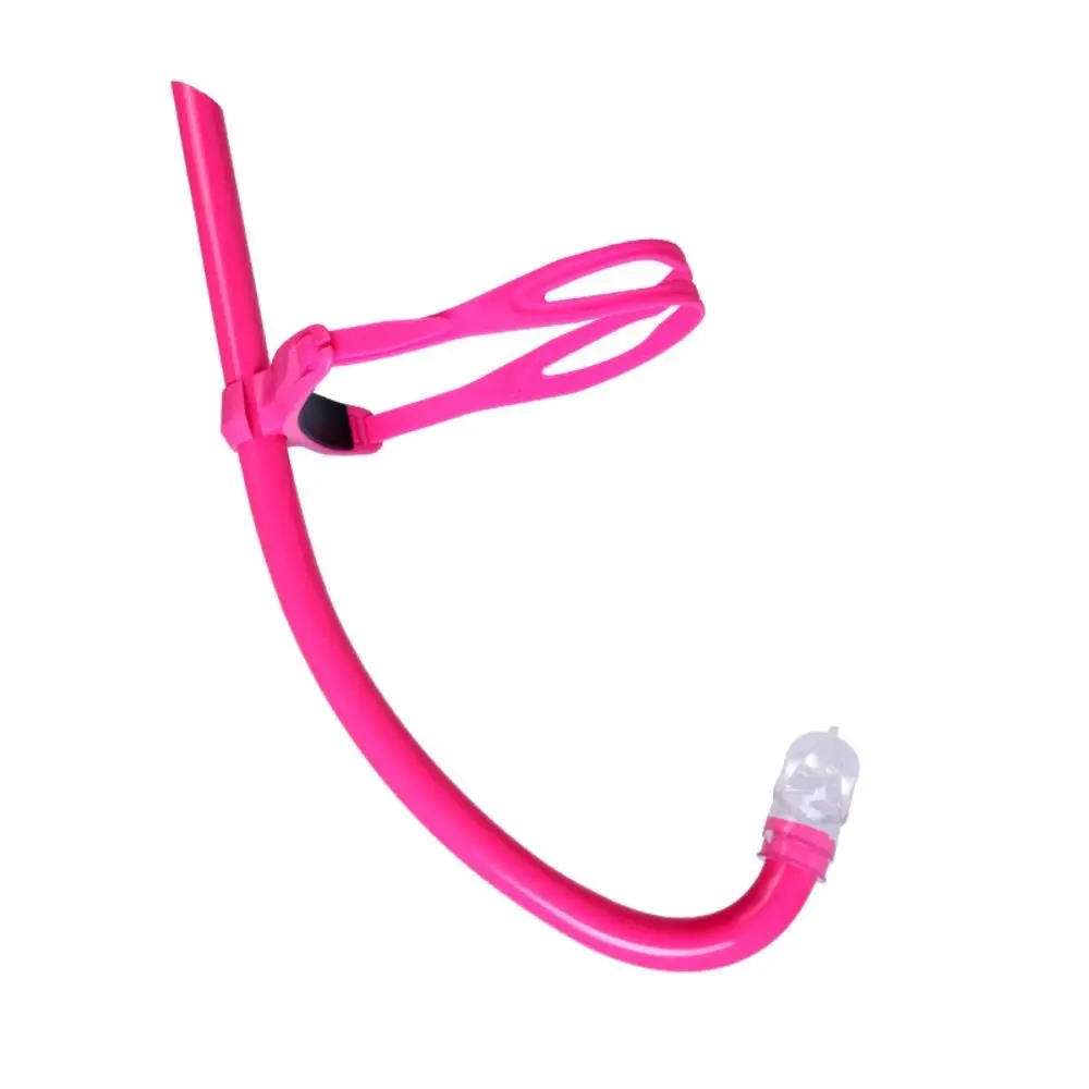 Diving Equipment Silicone Front Swimmer Snorkel Comfortable Adjustable Swim Training Snorkel Soft Silicone Diving Snorkel