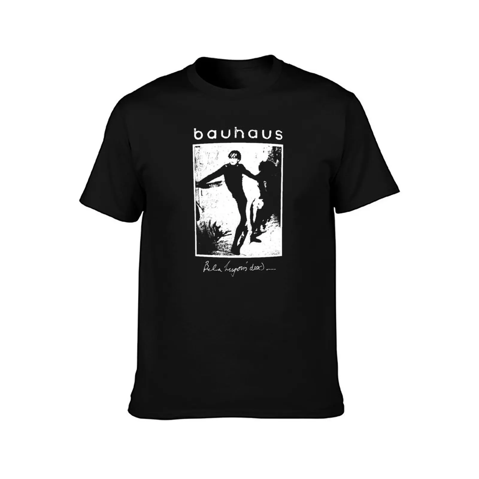 Bauhaus - Bela Lugosi's Dead - Caligari T-Shirt fashion shirts man clothes plain black t shirts men