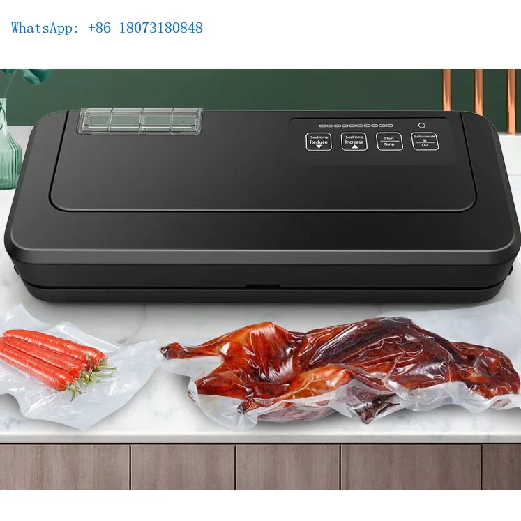 

Vacuum sealing machine general vacuum bag food packaging machine commercial dry and wet fresh-keeping sealer machine household