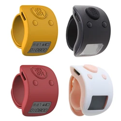 Mini Digital LCD Electronic Finger Ring Hand Tally Counter 9 Digit Prayer Rechargeable Counters Clicker