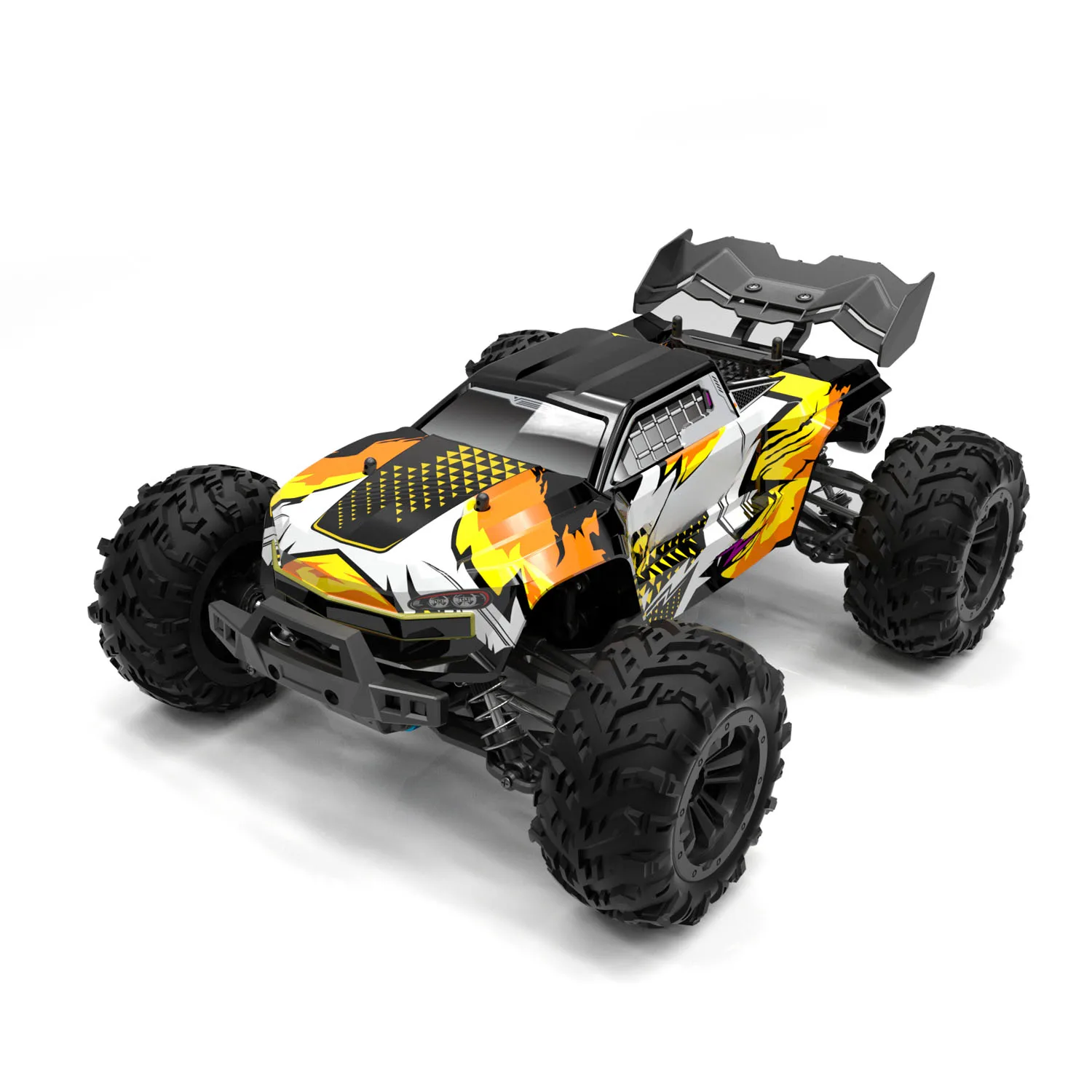 

1/16 RC Off Road Car Q117 2.4G 4WD Пульт дистанционного управления 70 км/ч Бесщеточный двигатель ESC Подъемное колесо RTR Высокоскоростной автомобиль для взрослых