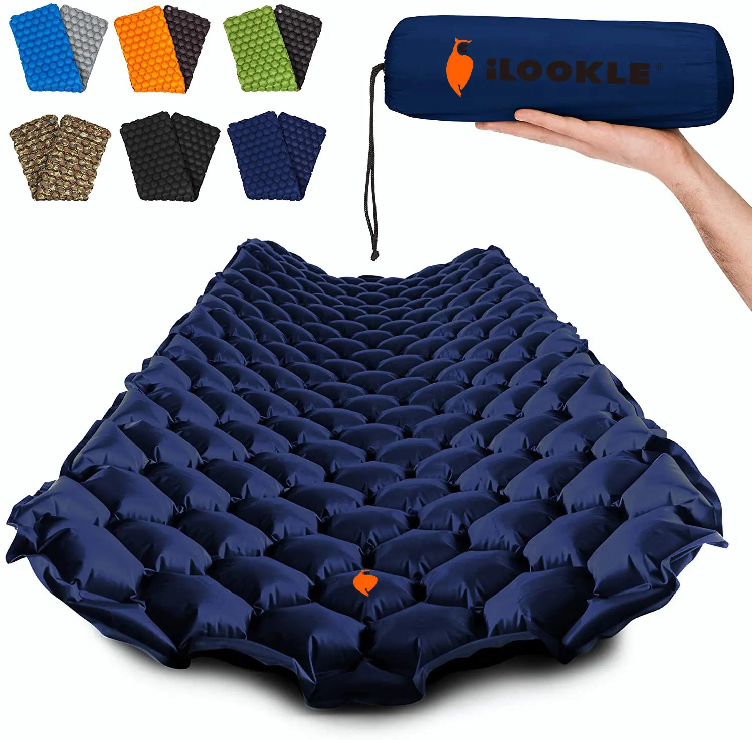

Ultra-Light Backpacking Self-Inflatable Camping Air Mattress Waterproof Outdoor Camping Sleeping Pad and Mat with Bag