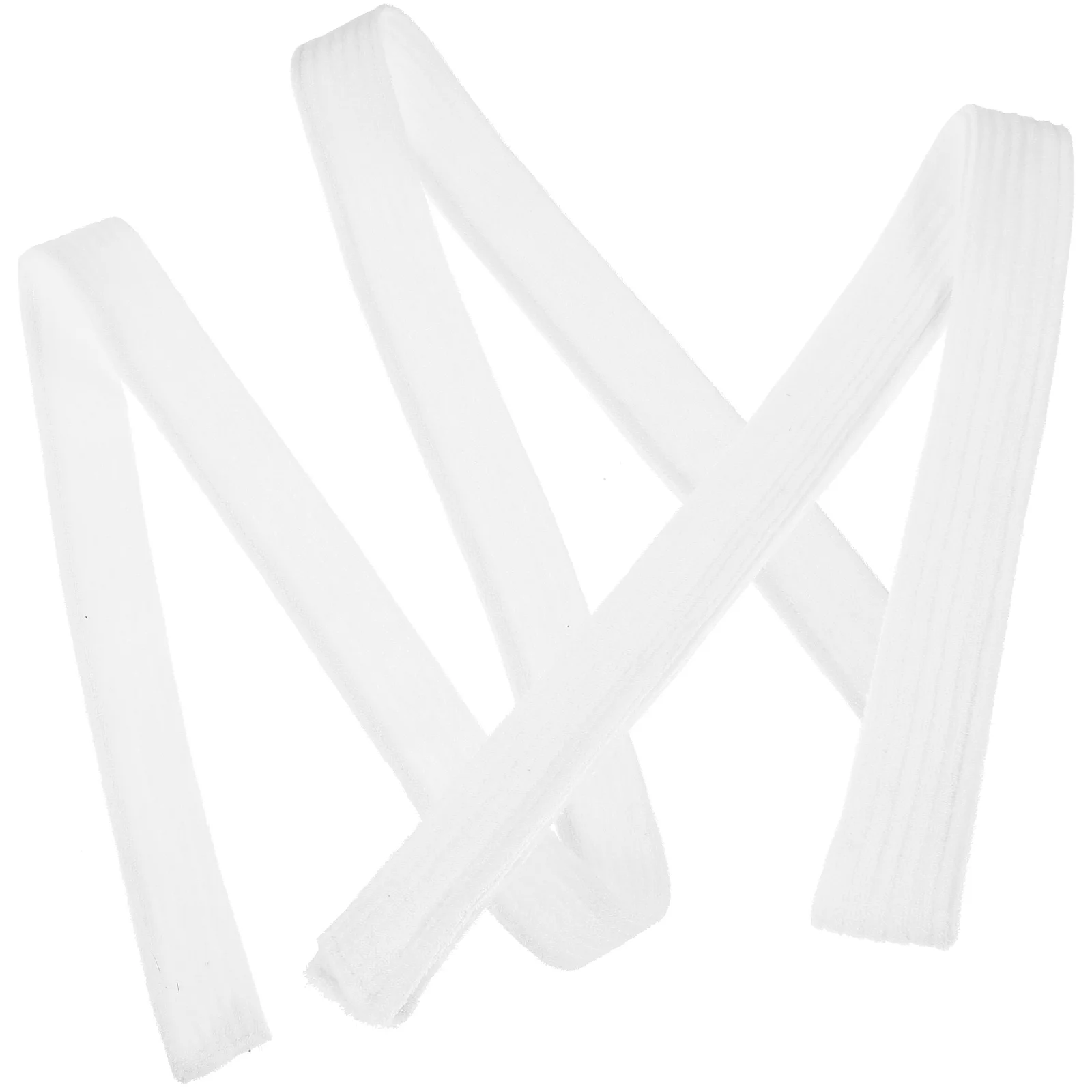 2 Pcs Bathrobe Straps 2pcs (white [medium Thick Towel Material]) Hotel Belt Replacement Accessories Miss