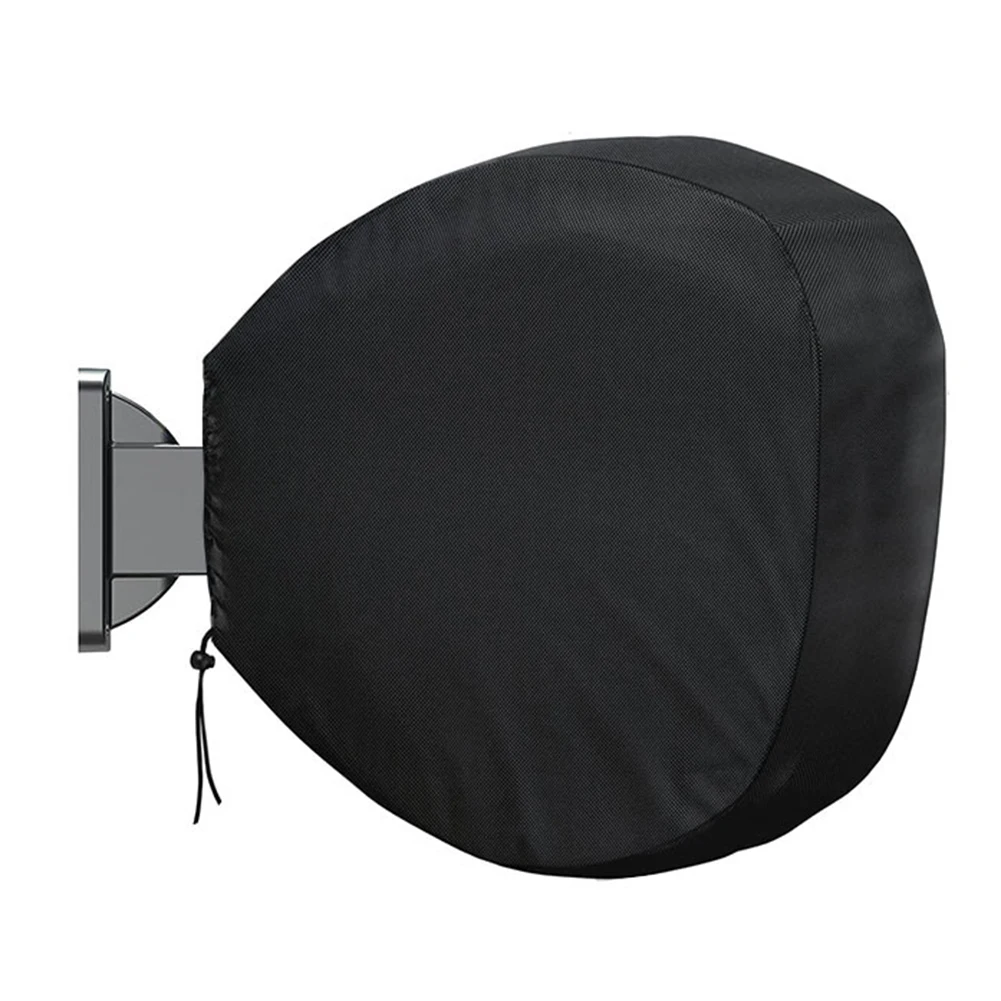 Protection Tool Hose Reel Cover 165g 420D 55*55*30cm Black Oxford Cloth Retractable Silver Coated Wall-mounted