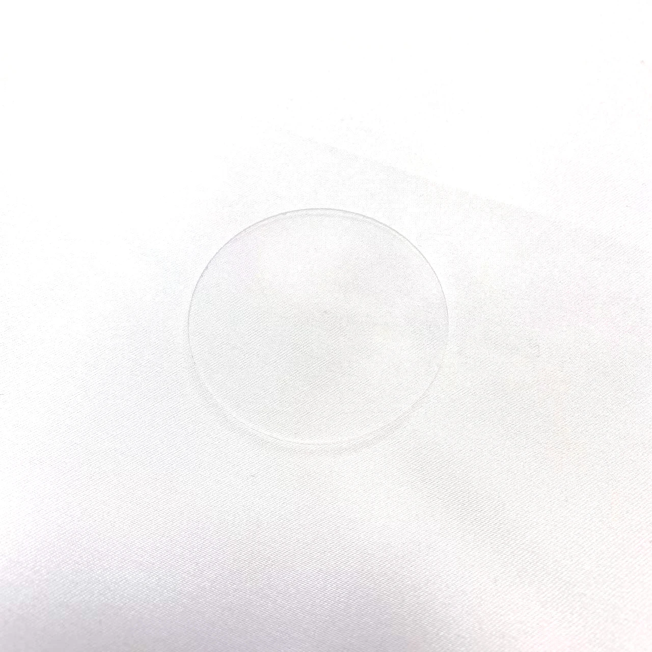 Diameter 10Mm Ukuran Kustom Kemurnian Tinggi Kaca Jendela Kuarsa Silika Menyatu untuk Pelapisan Penggunaan Eksperimental