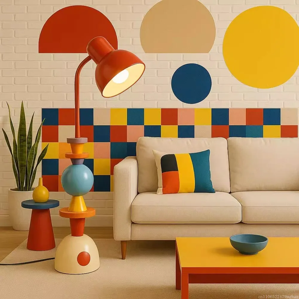 Dopamine Floor Lamp, Creative Artistic Designer Standing Light for Living Room