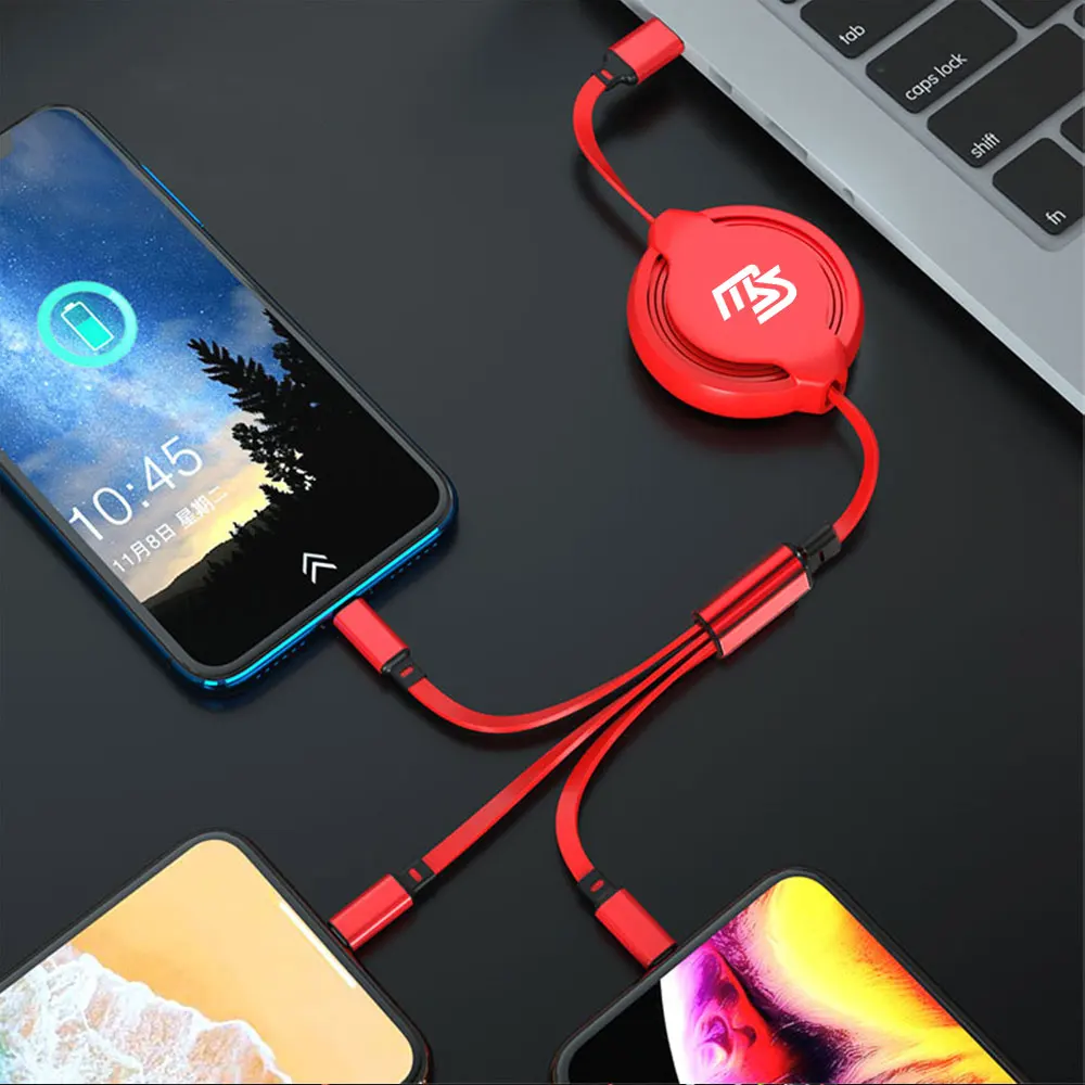 

Автомобильный USB-кабель для быстрой зарядки телефона, многоголовочный зарядный кабель для Mazda 2 3 5 6 7 Axela Atenza Speed MS Demio MPS Miata RX7 RX8 626