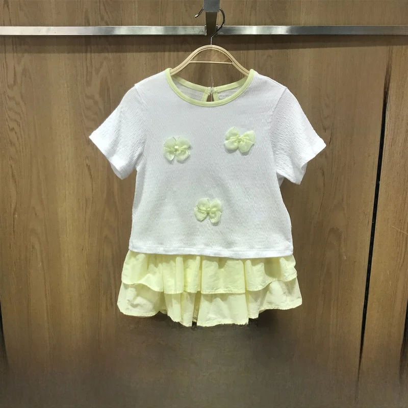 barbarbar-summer-outfit-for-girls-short-sleeve-two-piece-set-baby-pants-and-t-shirt-cotton-blend-breathable-casual-style