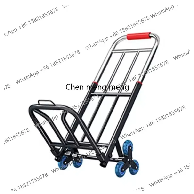 z189 Multi Function Push Cart Lightweight Aluminum Design Collapsible For Grocery Shopping Campus Use