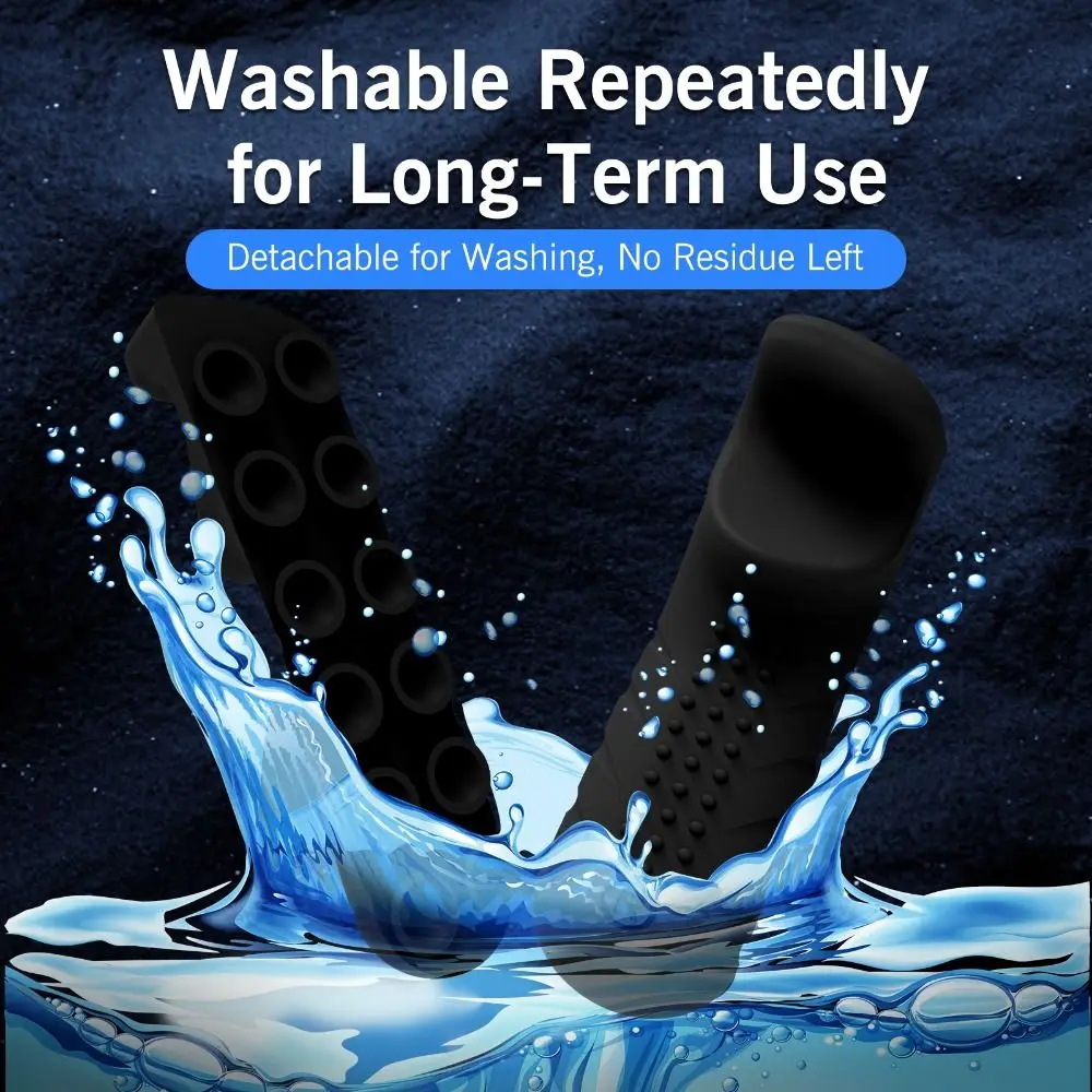 مقبض ألعاب من السيليكون لكوب شفط الكمبيوتر اللوحي، قبضة لوحة ألعاب مضادة للانزلاق، مريحة قابلة للفصل لـ PUBG/الكاكين خارج/قواعد البقاء على قيد الحياة #2