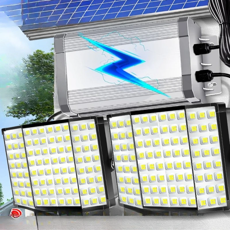 

2025 new solar outdoor home garden light rural induction ultra-bright high-power one-to-two lighting street light