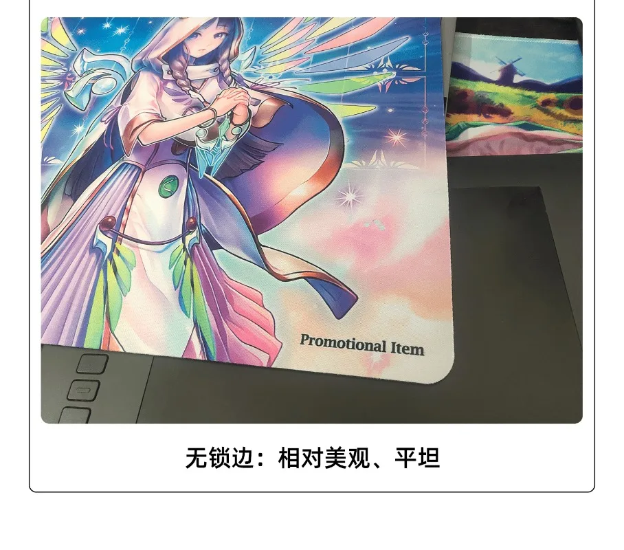 Yu-Gi-Oh! Fai da te Elvennotes Homecoming Parallelism Trading Card Tappetino da gioco Singolo bordo cucito Tappetino da gioco in gomma Tappetino per mouse Giocattoli