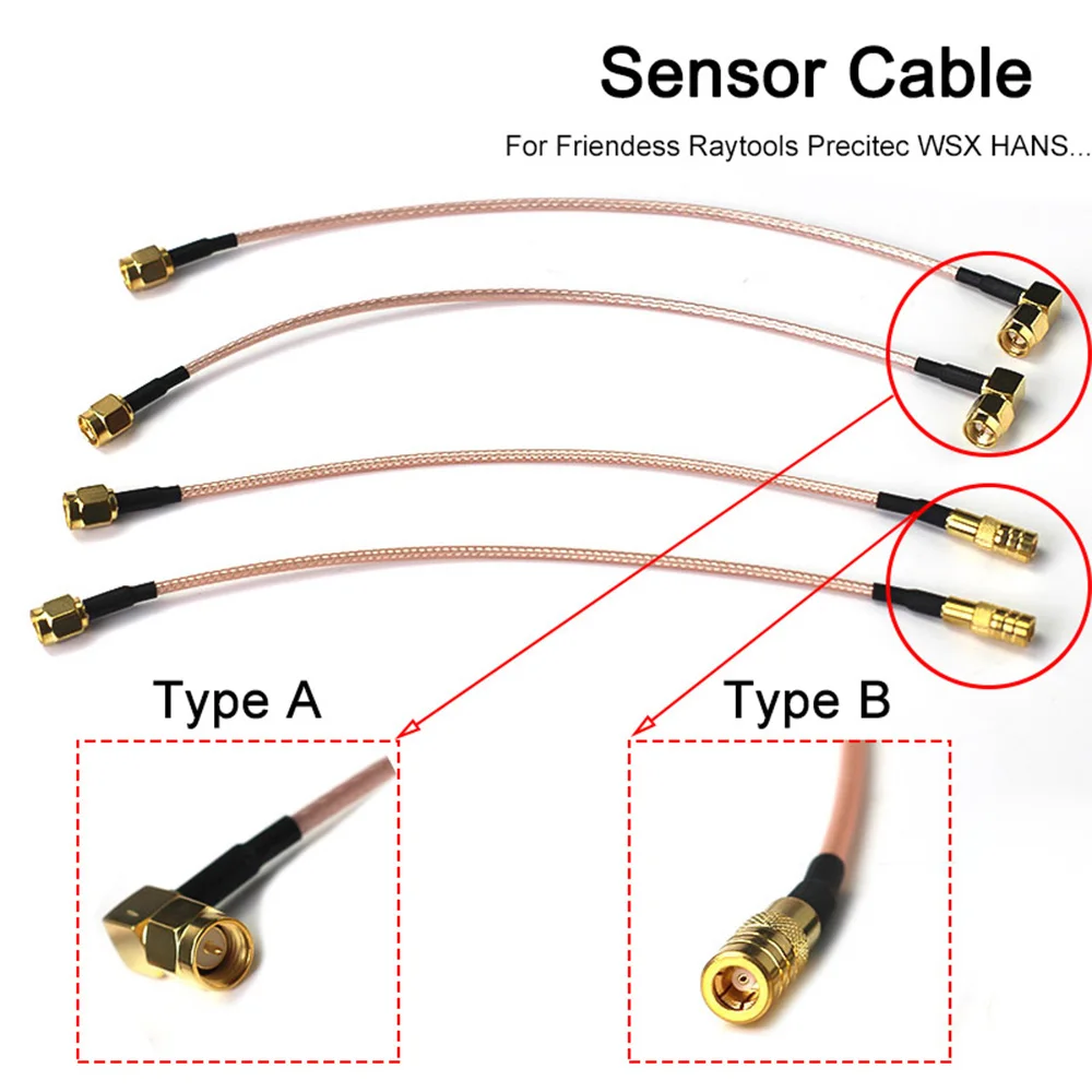 Ultrarayc Laser Sensor RF For Precitec Raytools Hans WSX HE Friendess Mazak NTC Copper Wire for Optical Laser Cutting Machine