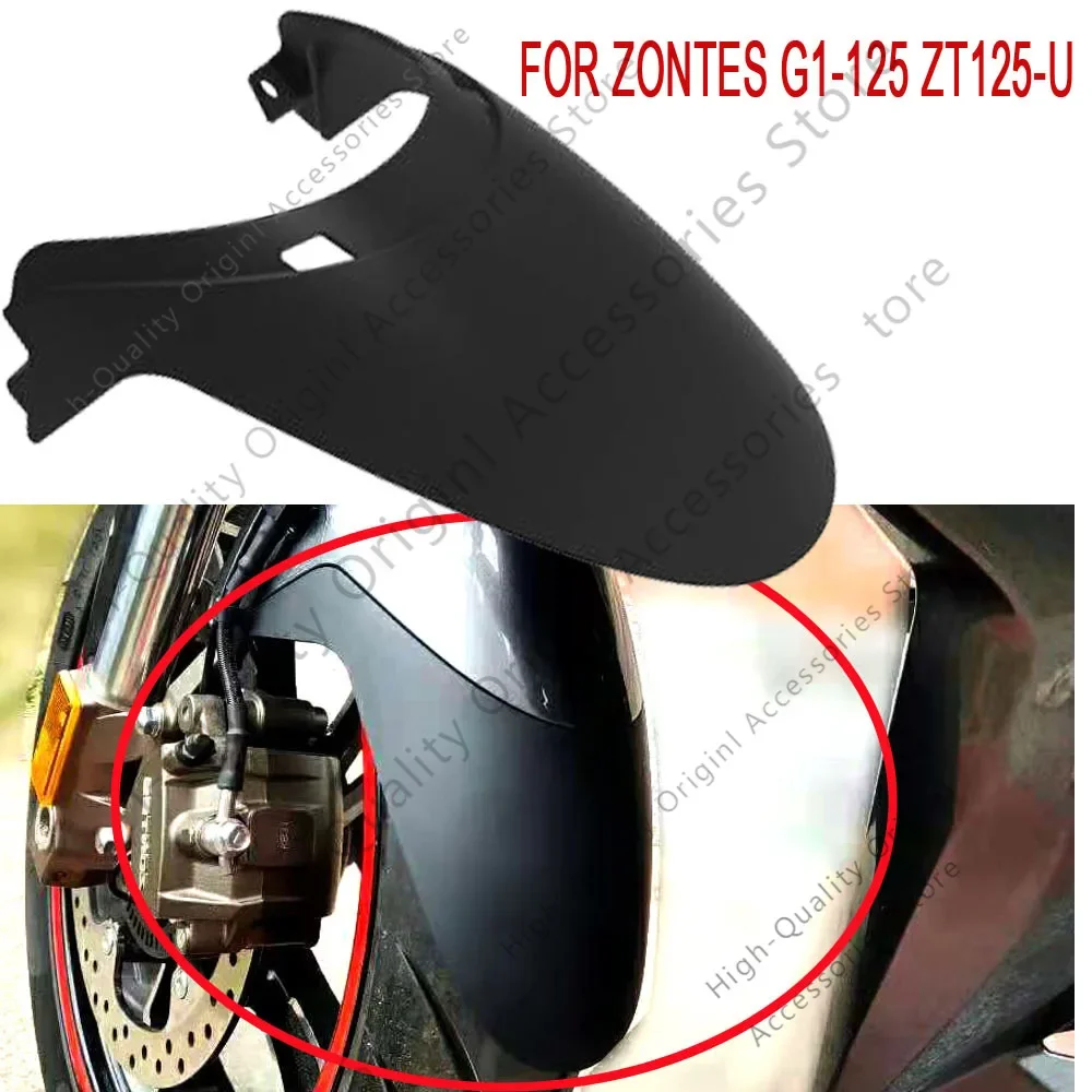 

G1 125 ZT125-U NEW Motorcycle Front Fender Cover Mudguard Extension Splash Guard Tire Hugger For Zontes G1-125 ZT125-U 155-U