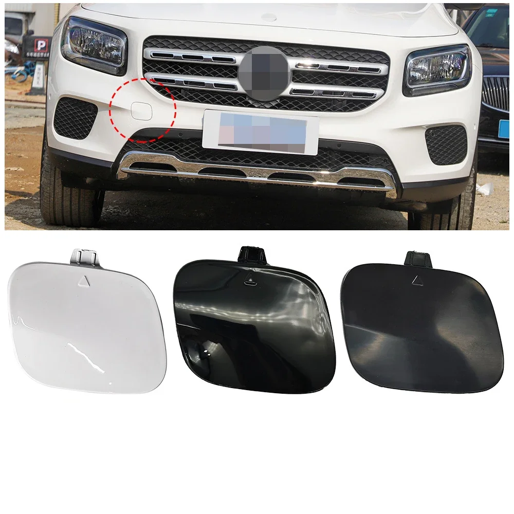 

For Mercedes Benz GLB W247 Front Bumper Towing Hook Hole Cover and Front Trailer Cover 2478857700 2020-2023