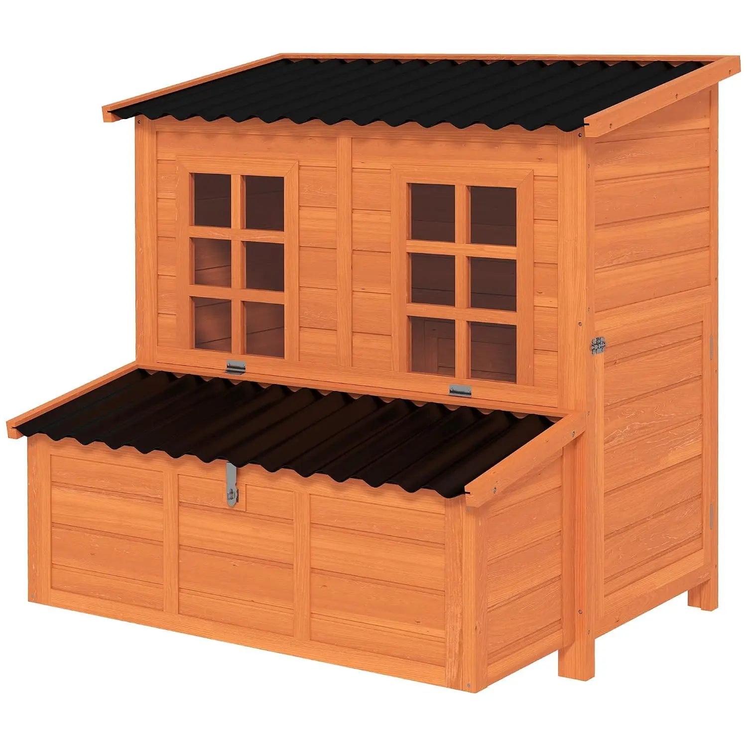 Wooden Chicken Coop 39