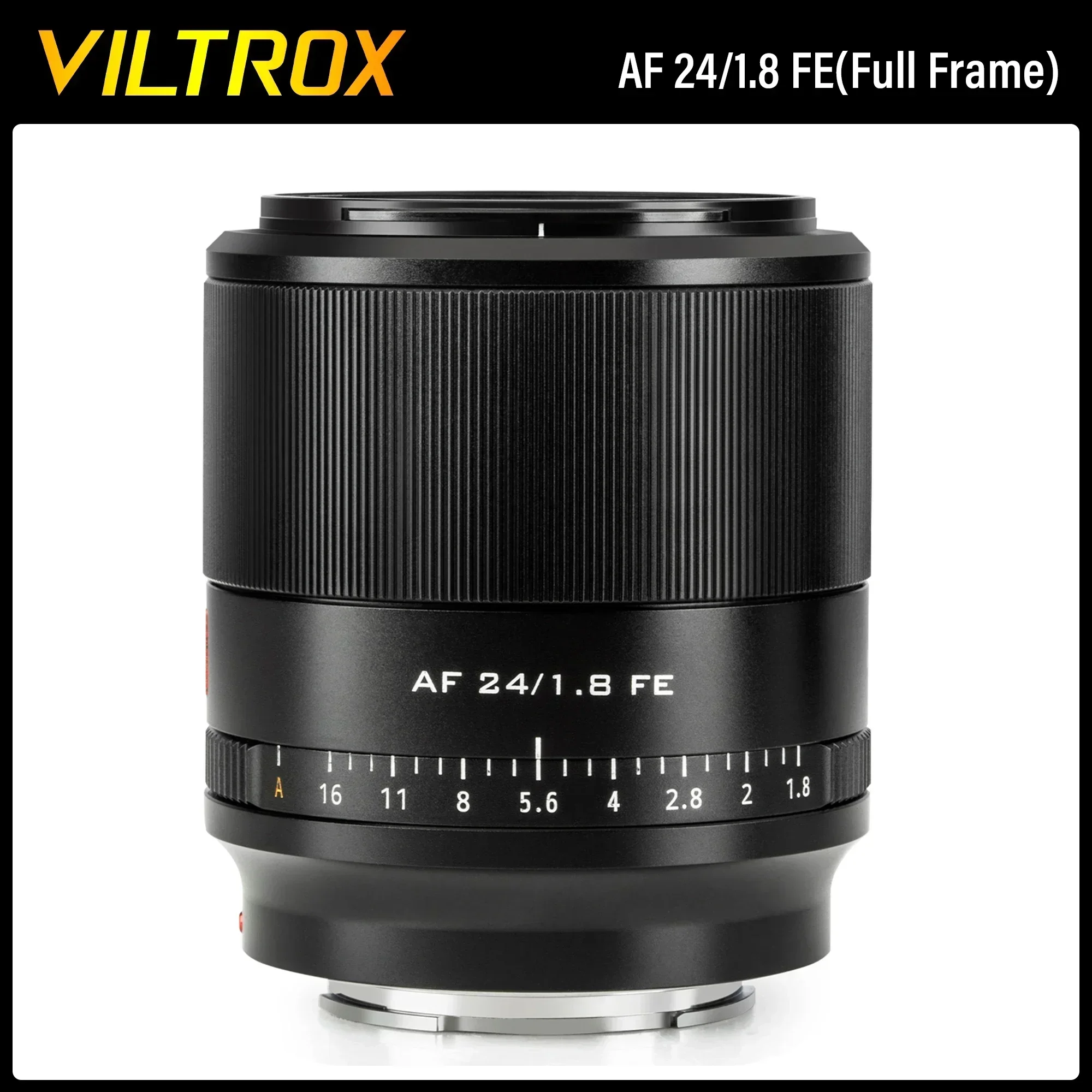 

Viltrox AF 24 мм F1.8 FE полнокадровый широкоугольный объектив с фиксированным фокусом для пейзажа, звездного неба, портретной архитектуры, фотографии