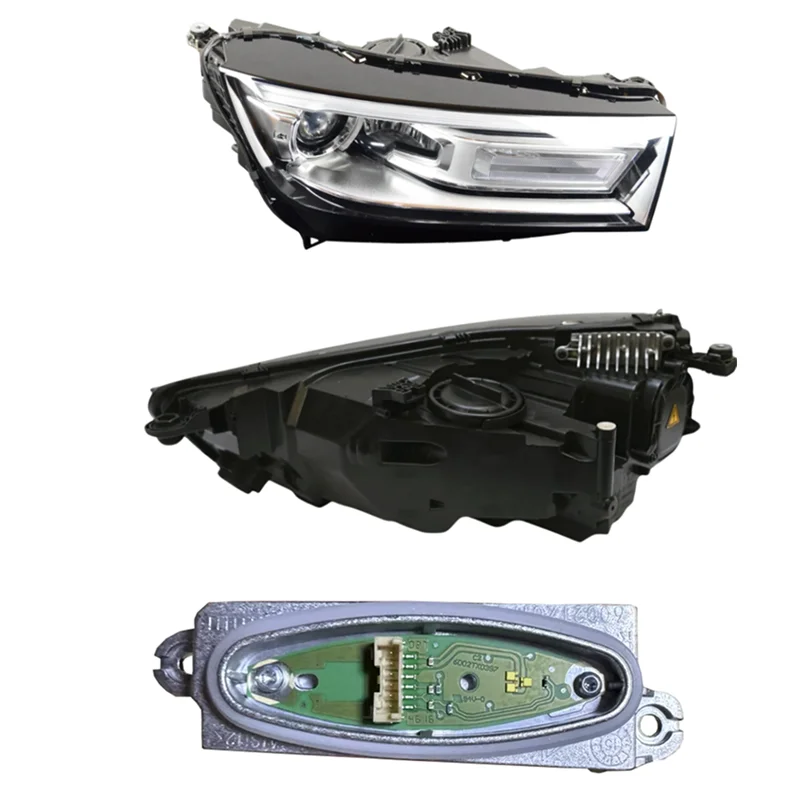 Suitable for AUDI Q5 Xenon Headlight 2018-2020 80A998473 80A998474 LED Angel Eyes DRL daytime running light module
