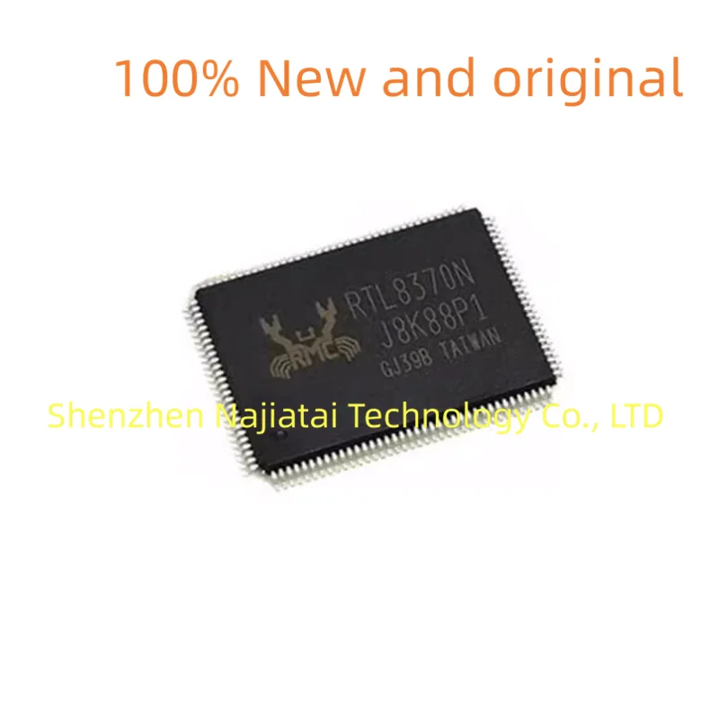 

5PCS/LOT 100% New Original RTL8370N-VB-CG RTL8370N-VB RTL8370N QFP128 IC Chip