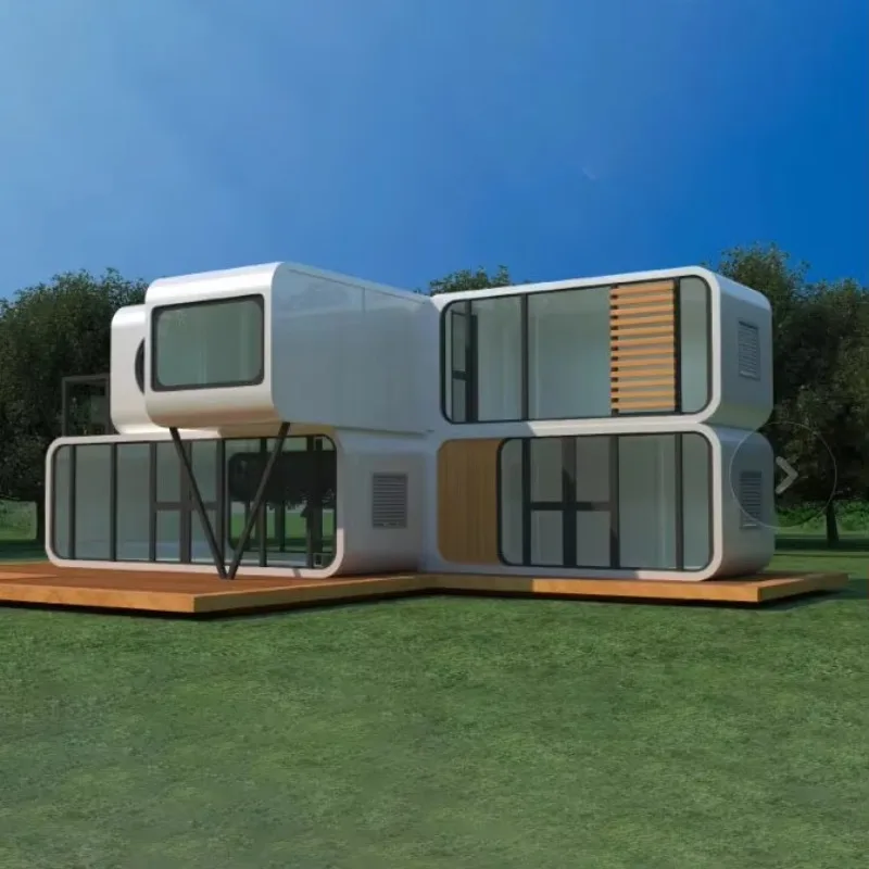 YG Factory Manufacturing 5m 6m Prefab Home Log Cabin Tiny House