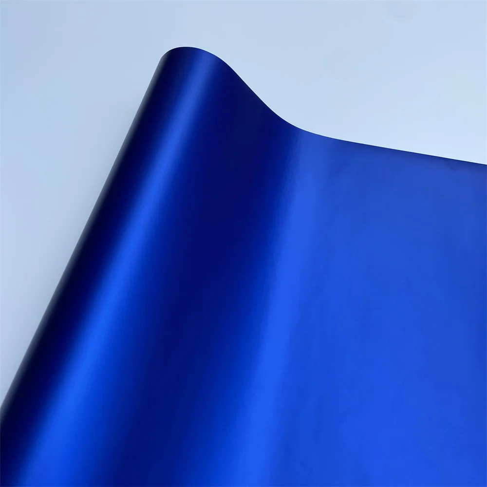 Mehrere Farben Ice Metallic Matte Chrome Vinyl Car Wrap Film mit Air Release Satin Auto Aufkleber Folie – Detail 9