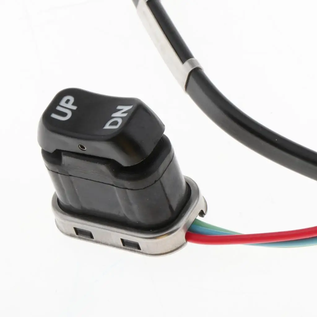 Outboard Motor Trim Tilt Switch Black Plastic Marine Power Kit for Yamaha 703 Remote Control view 6