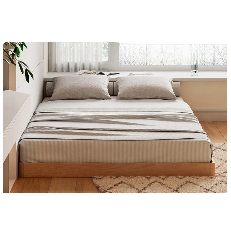 Напольная кровать Монтессори из массива дерева, детская кровать, наклейка для девочек и мальчиков, напольная кровать, татами, пол