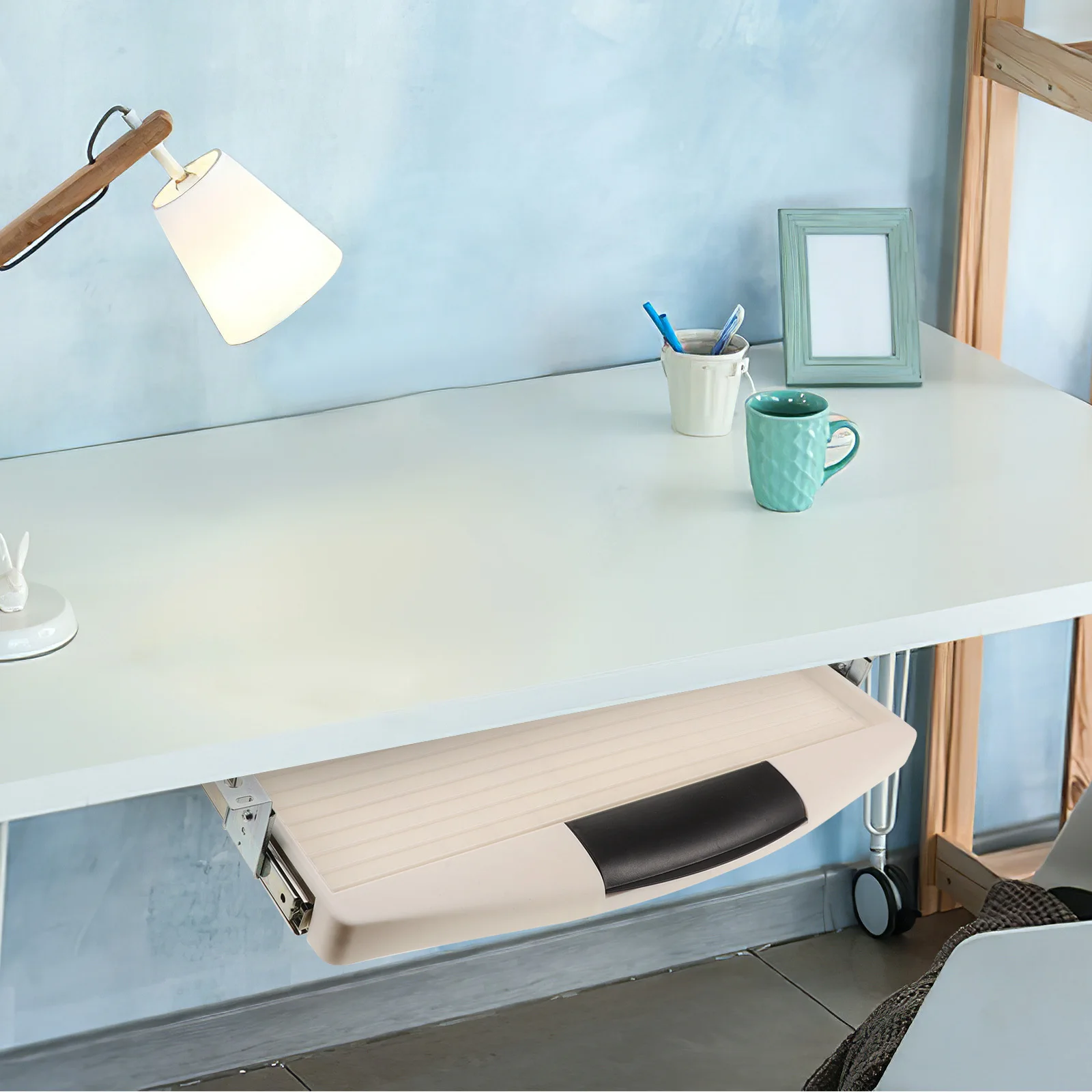 

Выдвижной органайзер для клавиатуры под столом, 1 шт.