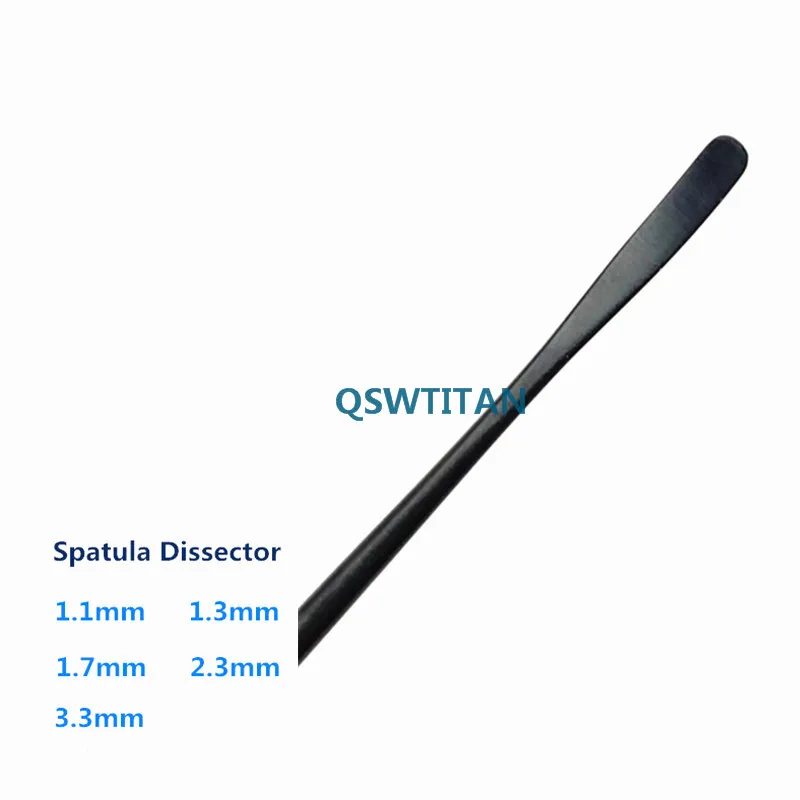 1pcs Micro Nerve and Vessel Hook Spatula Dissectors 21cm Micro Curette Nerve Surgery Instruments